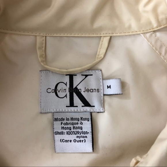 Vintage 90s Calvin Klein Nylon Jacket Size Medium - Picture 4 of 5